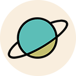 Planet icon
